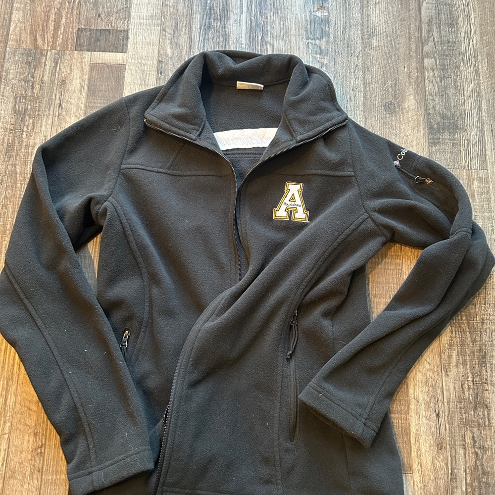 Columbia App State Black Fleece Jacket